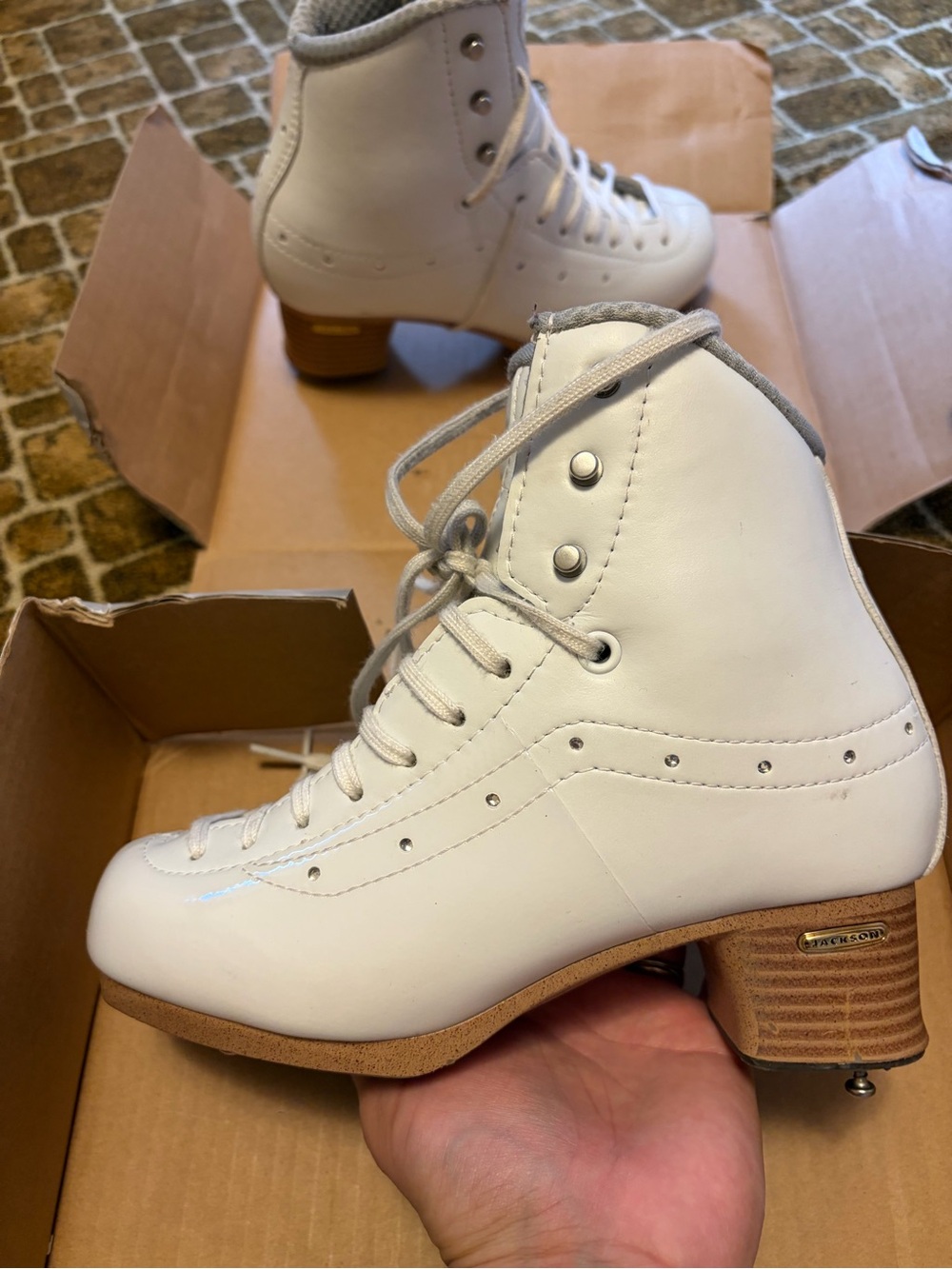 JACKSON Entre Figure Skate Boots-3.5 W